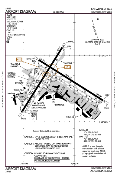 laguardia airport diagram
