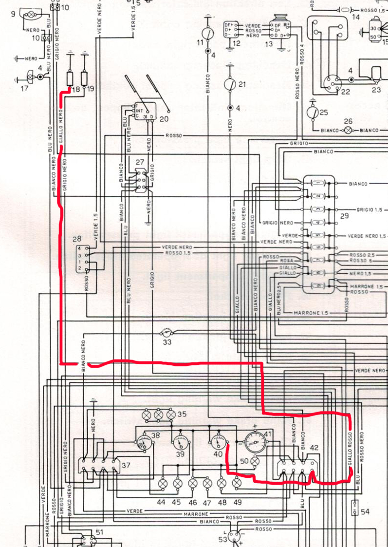 lancia beta coupe wiring diagram