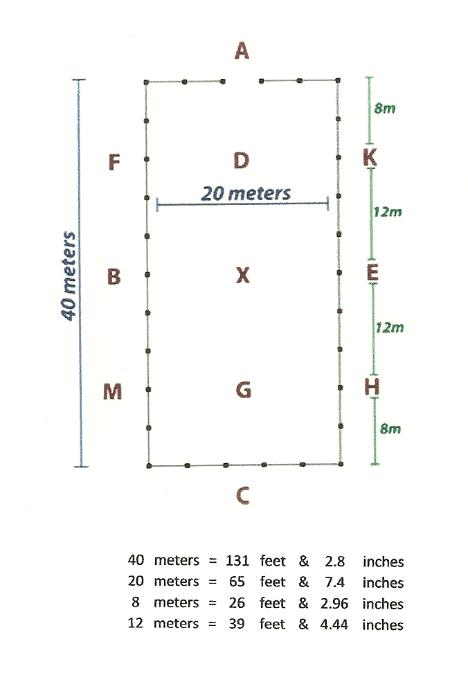 large dressage arena diagram