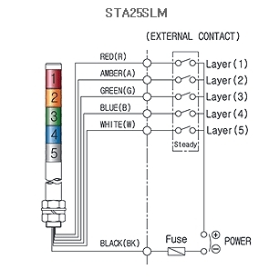 laseem tower light wiring diagram