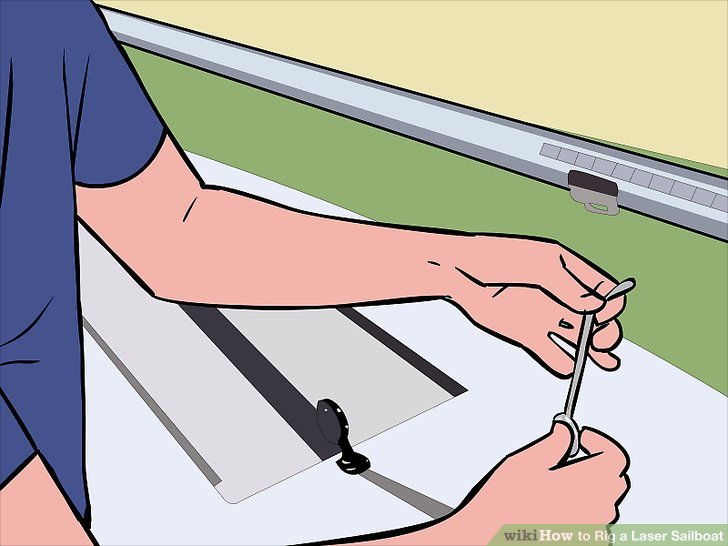 laser sailboat rigging diagram