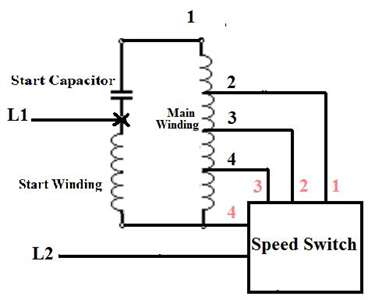 Lasko Oscillating Fan Wiring Diagram