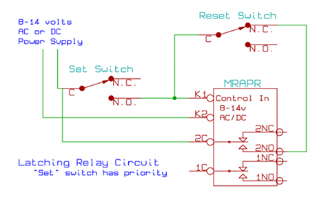 latching contactor wiring diagram