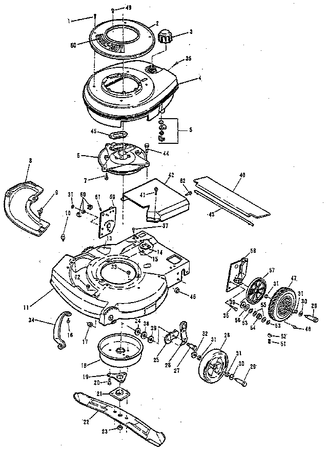 lawnboy 10323 parts diagram