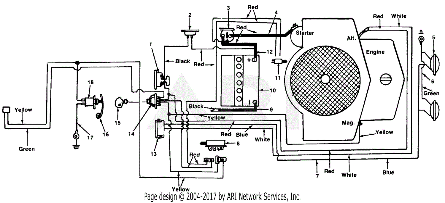 lawnflite 604 wiring diagram