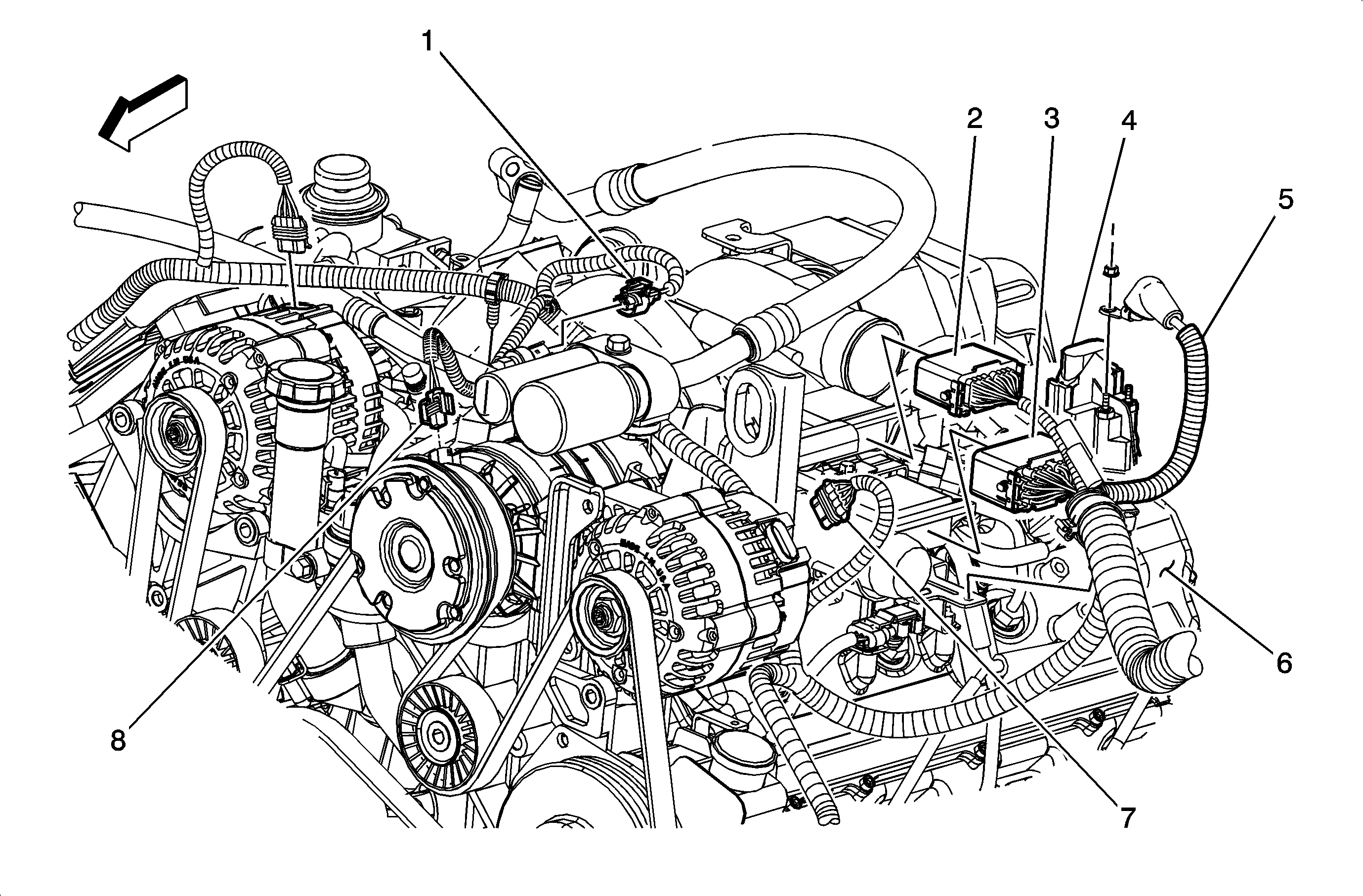 lb7 belt diagram