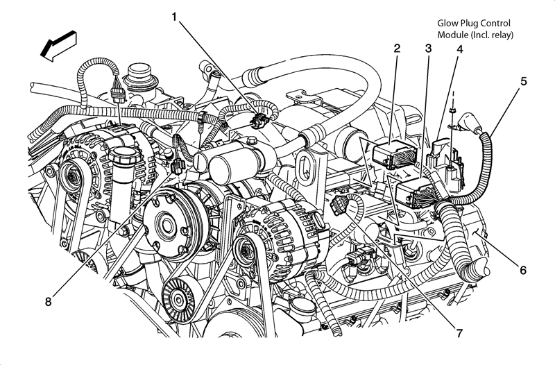 lbz duramax serpentine belt diagram