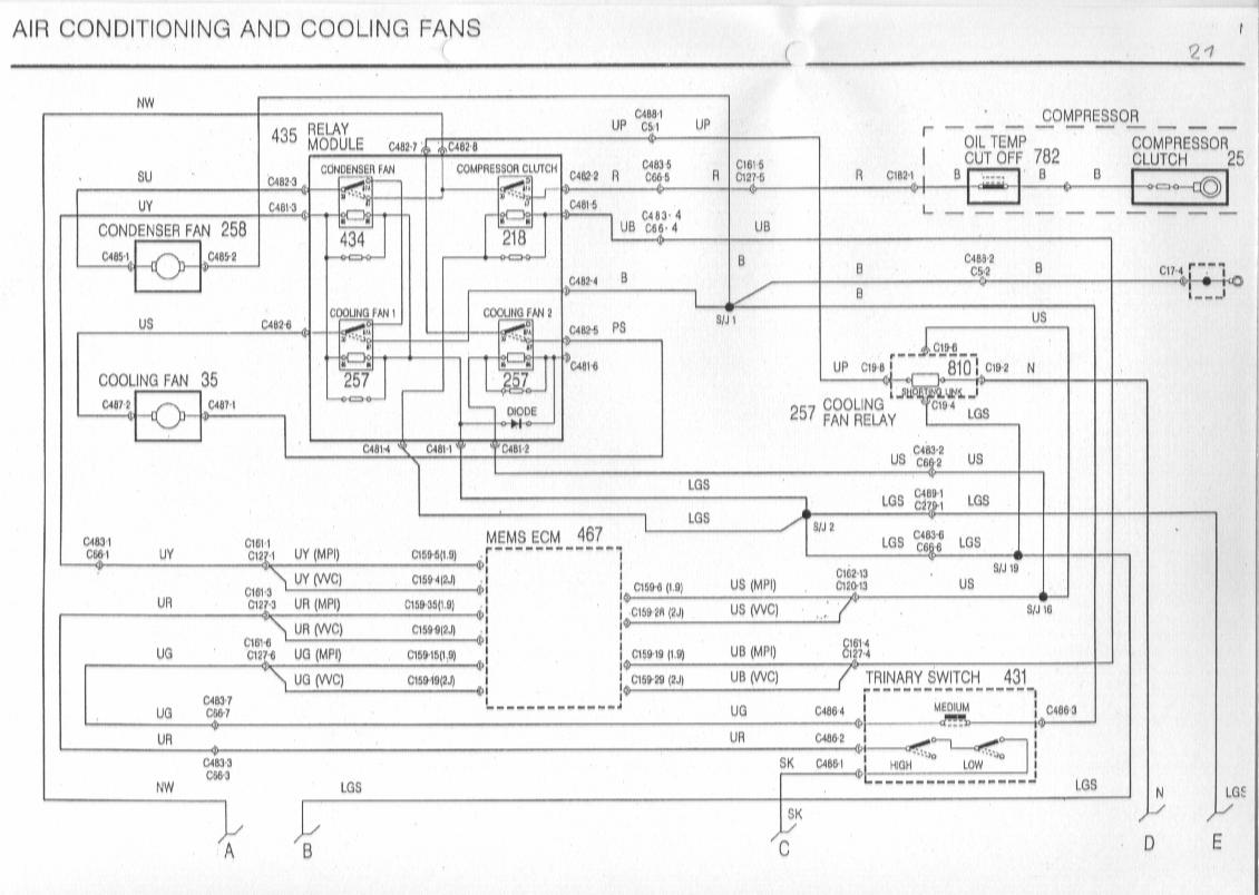 Central Air Conditioner Wiring Schematic