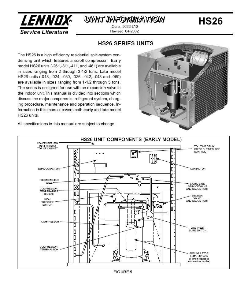 lennox wiring diagram 503422