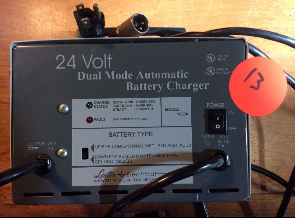 lester 24v dual mode battery charger model 18330 wiring diagram