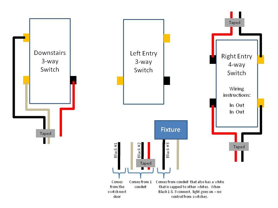 Leviton Decora 3 Way Switch Wiring Diagram 5603