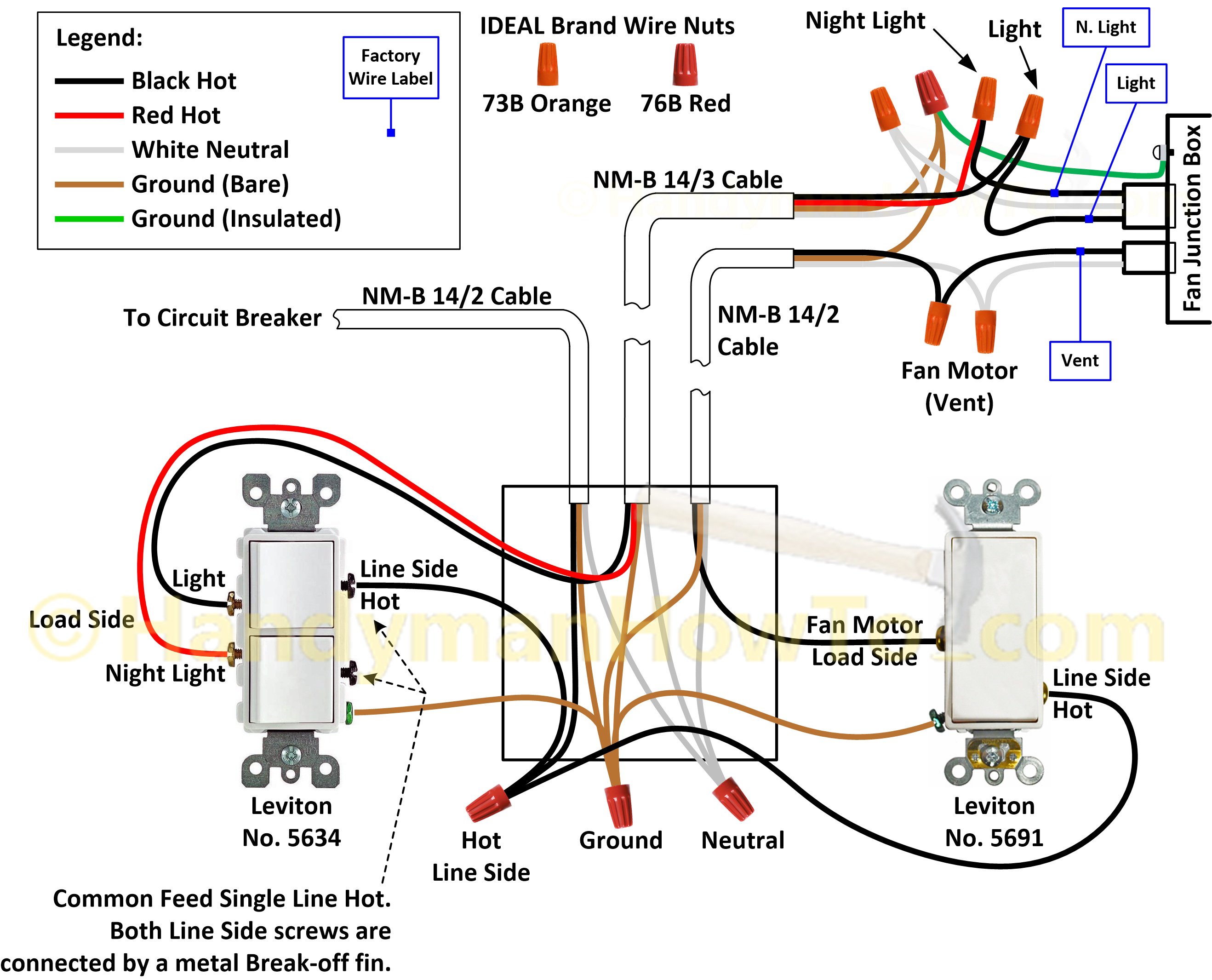 leviton 5634 wiring diagram