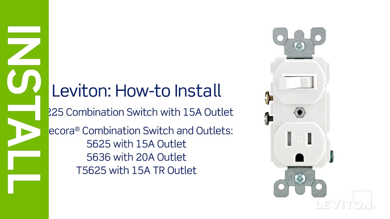 leviton combination switch wiring diagram