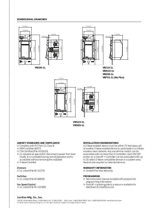 leviton csb32ws wiring diagram