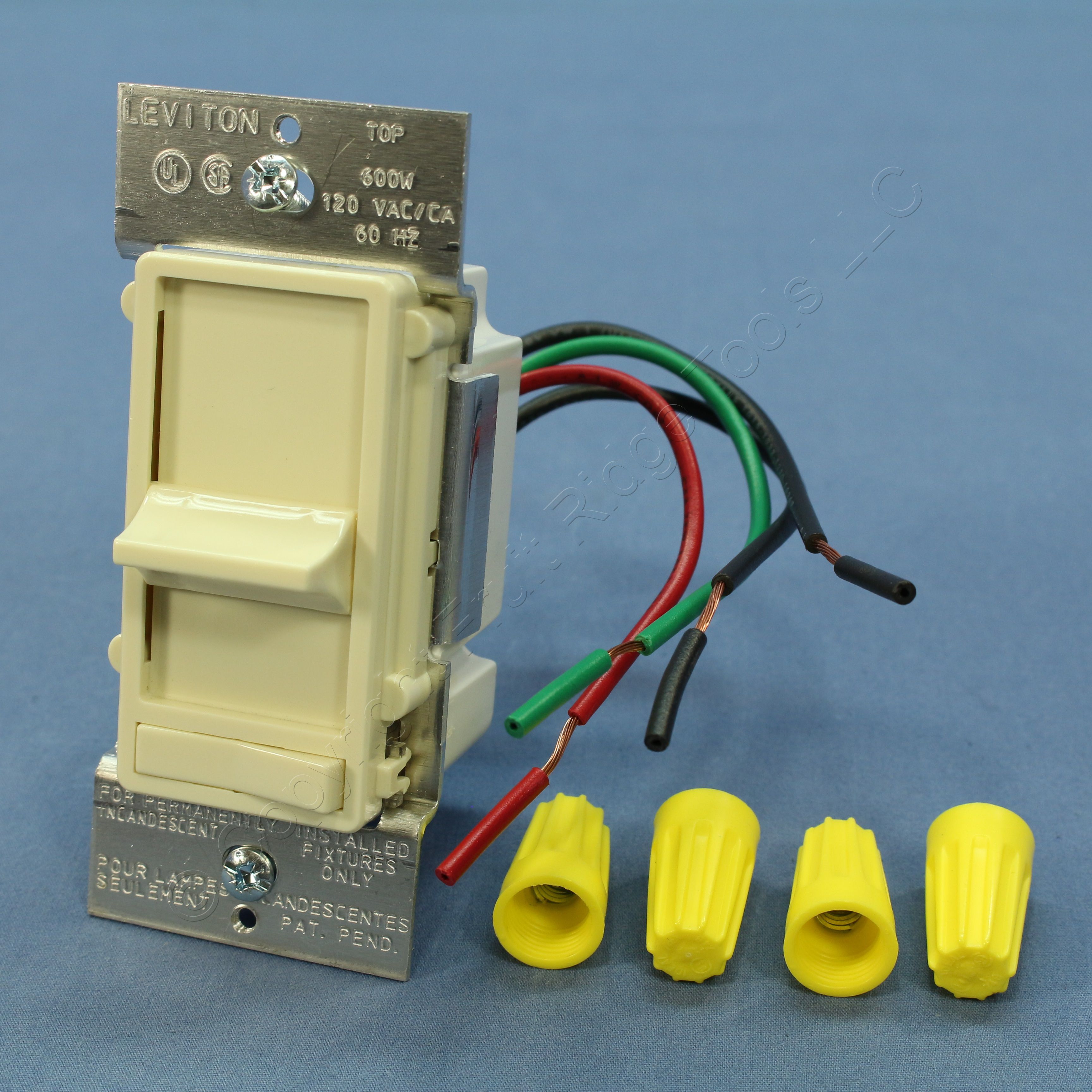 leviton rotary dimmer wiring diagram