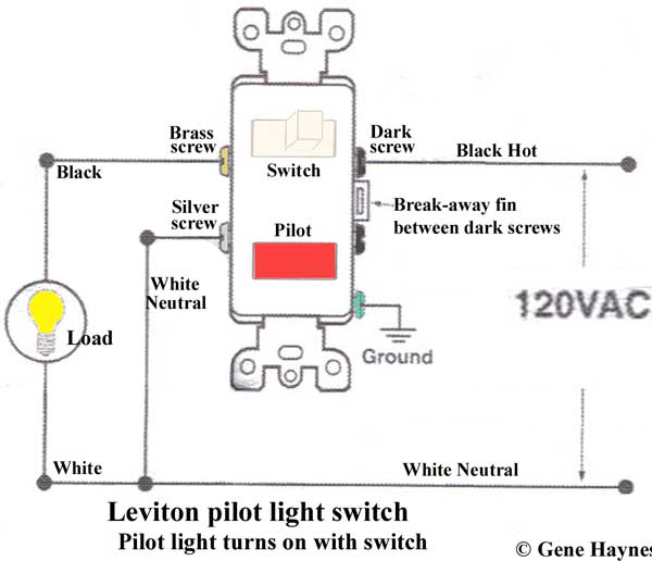 levitron light switches 15amp wiring diagram