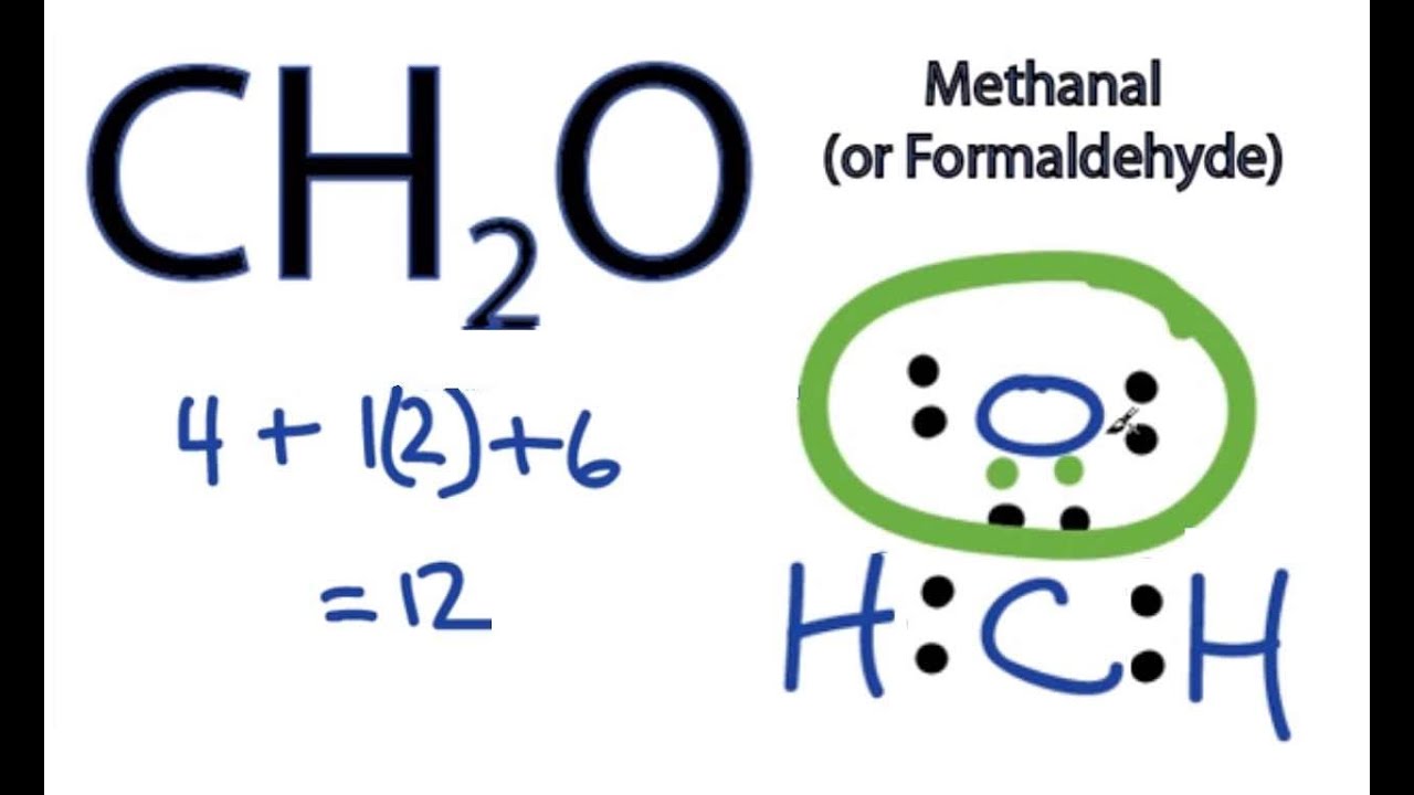 lewis diagram for ch2o