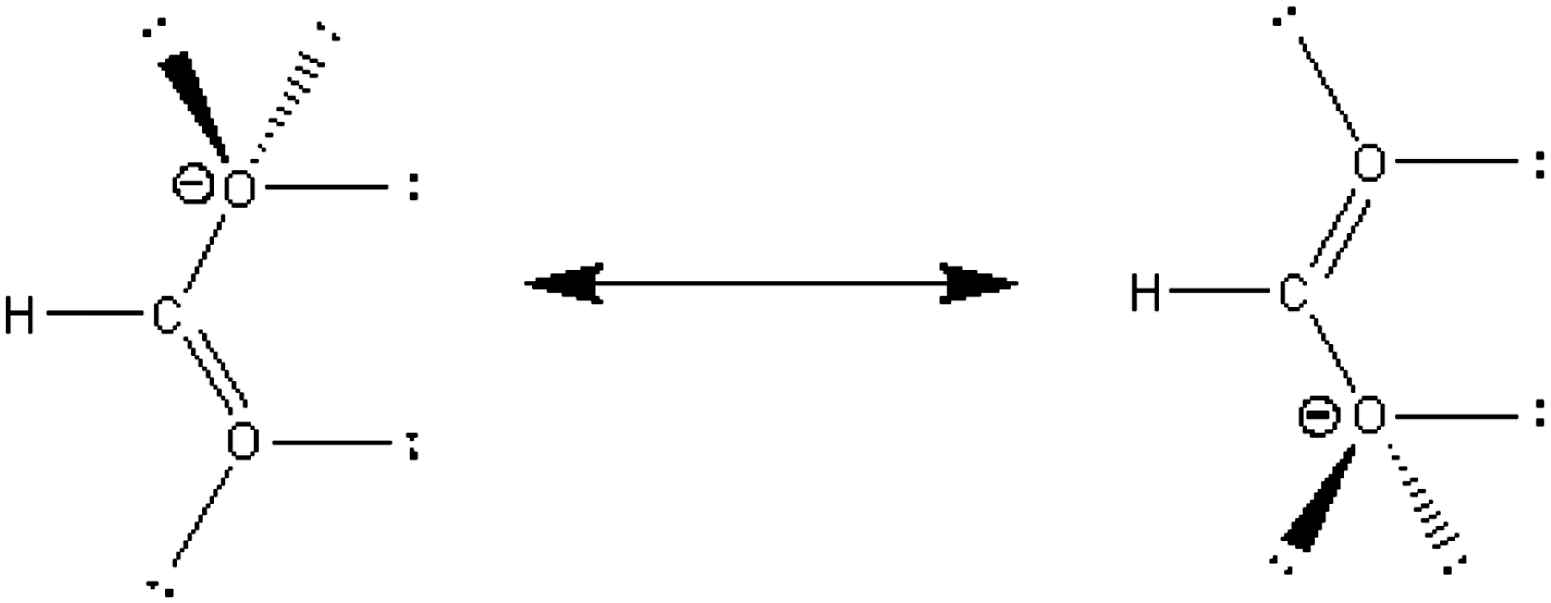 lewis diagram for hcooh