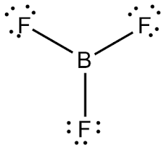 lewis dot diagram for boron