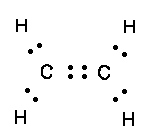 lewis dot diagram for c2h4
