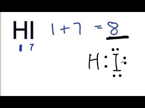 lewis dot diagram for hbr