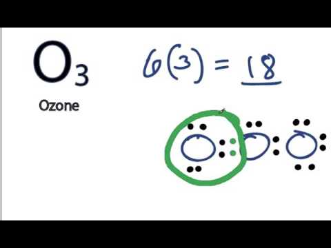 lewis dot diagram for o3