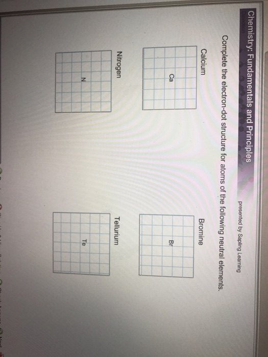 lewis dot diagram for tellurium