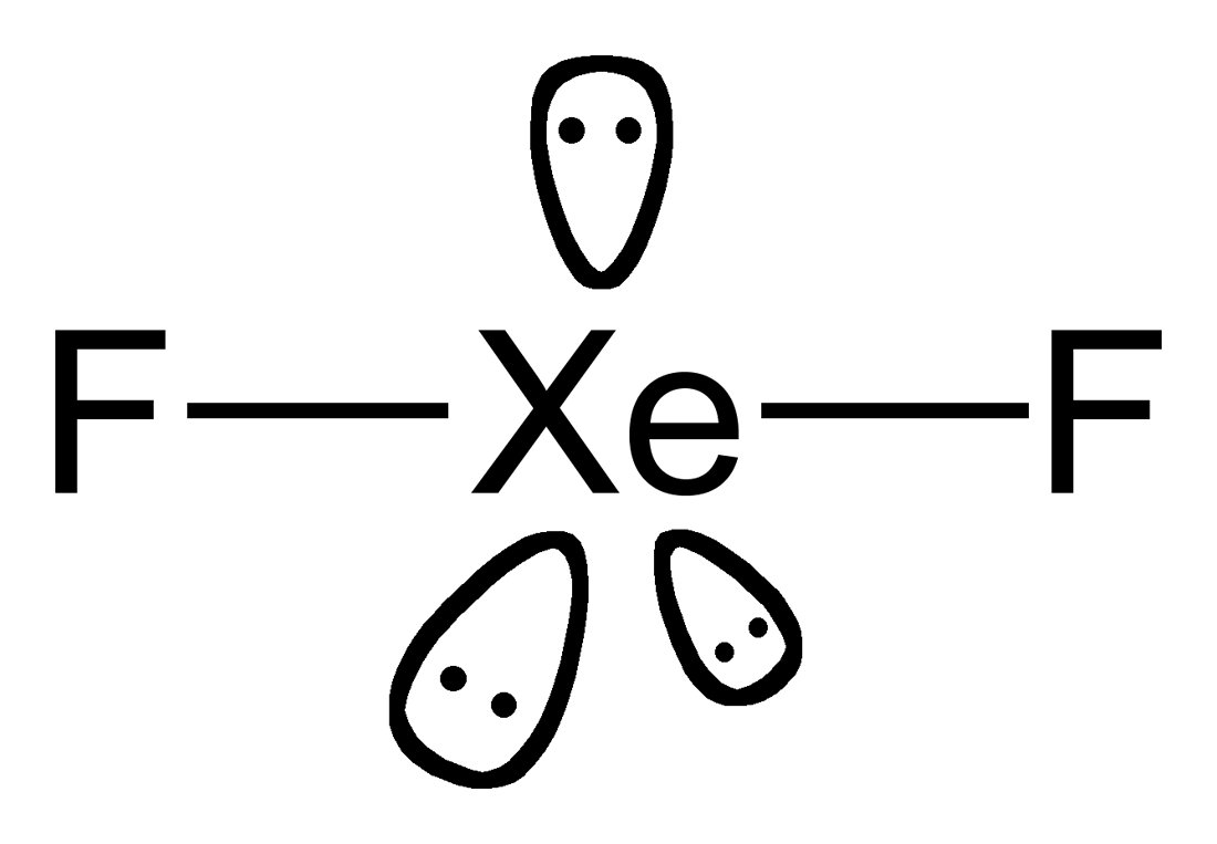 lewis dot diagram for xenon