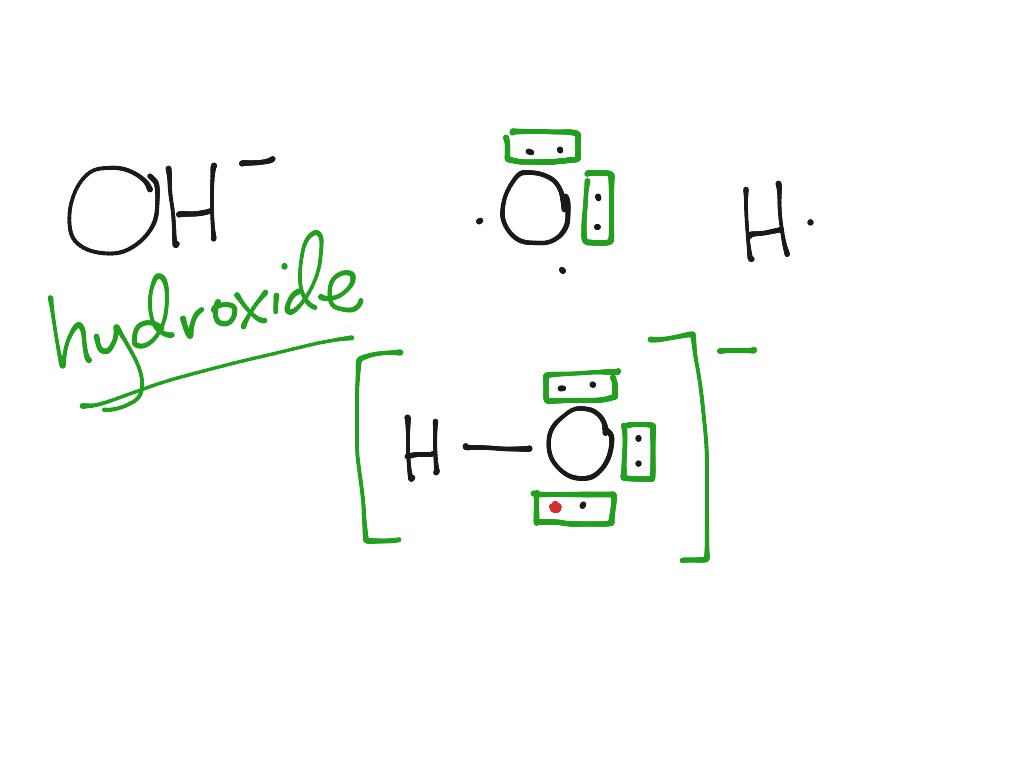 lewis dot diagram h2o