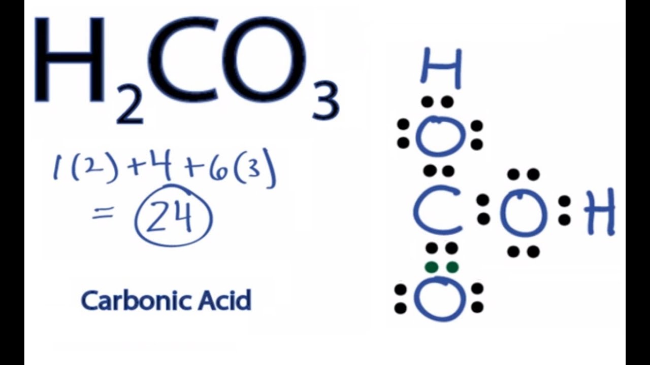 lewis dot diagram h2o