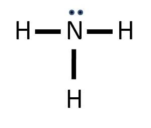 lewis dot diagram of ammonia