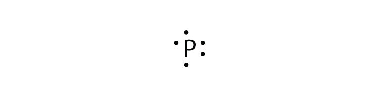 lewis dot diagram phosphorus