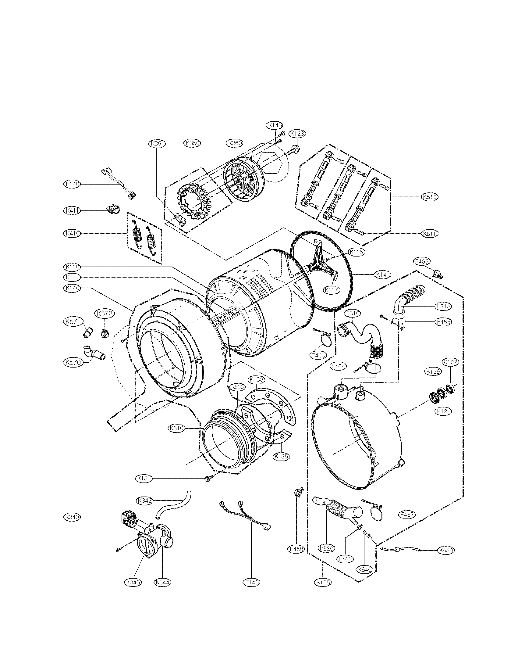 lg lfx28968st parts diagram