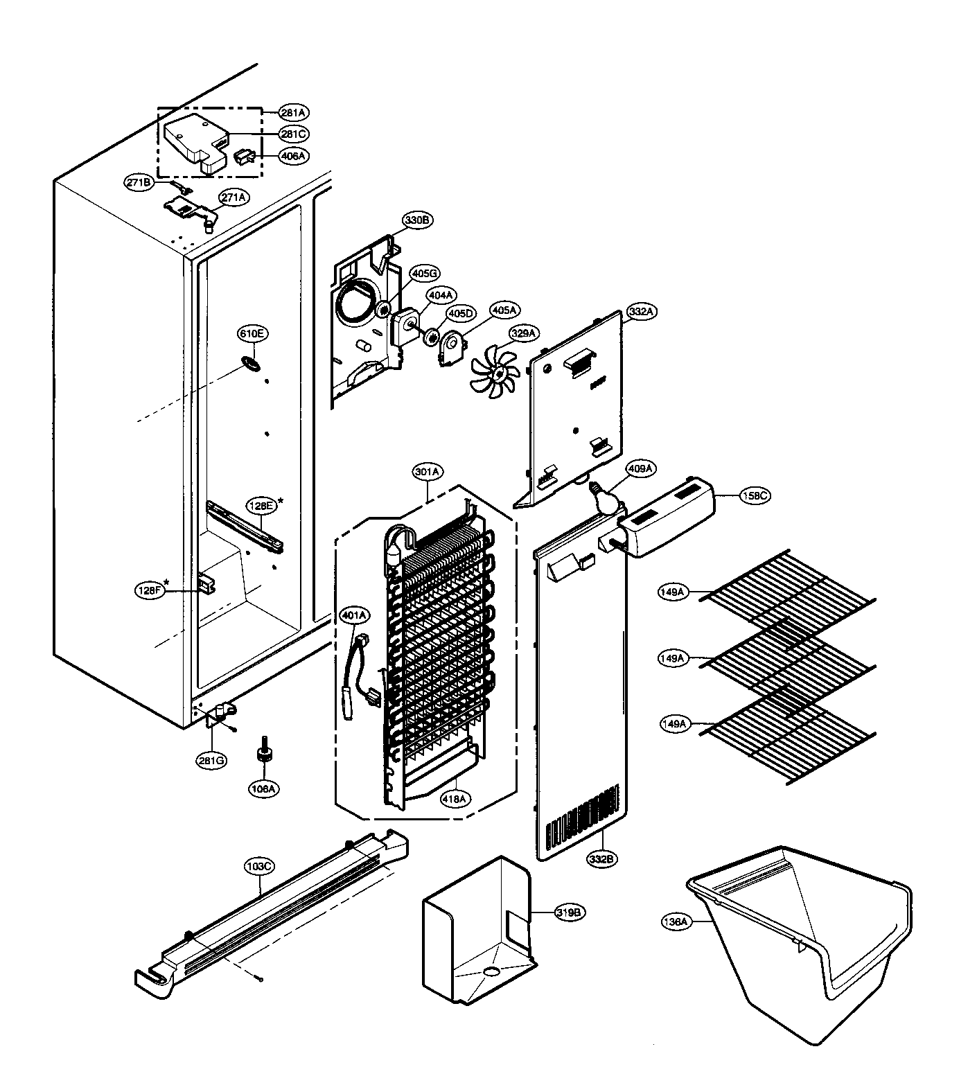 lg wm2050cw parts diagram