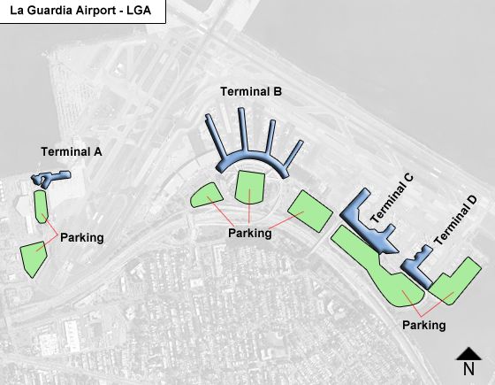 lga airport diagram