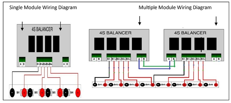 lifepo4 house battery wiring diagram