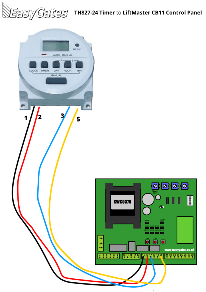 liftmaster 41a3519 wiring diagram