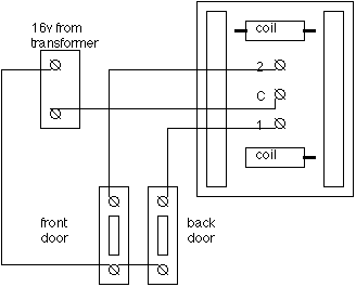 lighted doorbell button wiring diagram