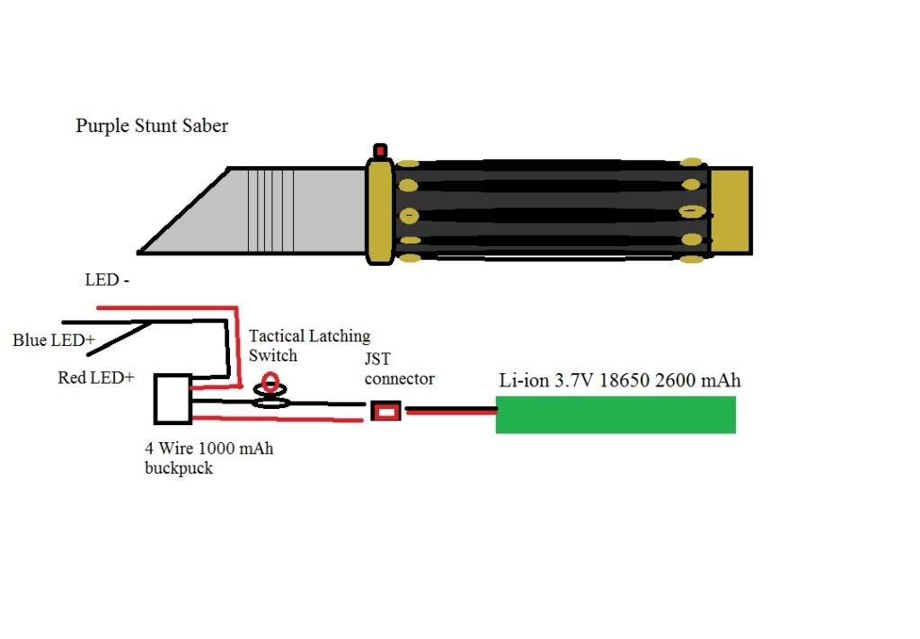 lightsaber schematic diagram