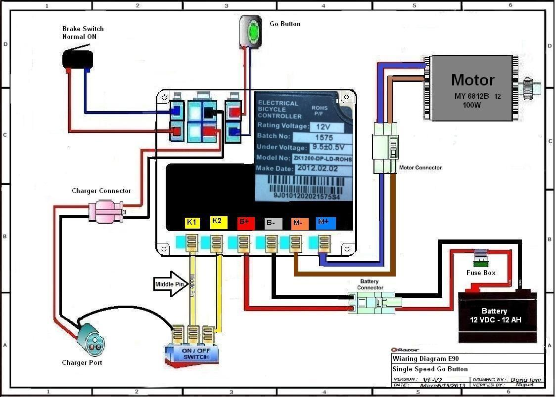 lime scooter wiring diagram