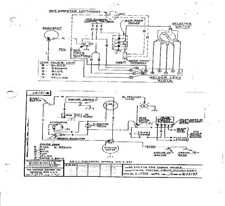 lincwelder 225 wiring diagram