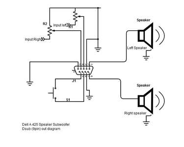 logitech speakers wiring diagram