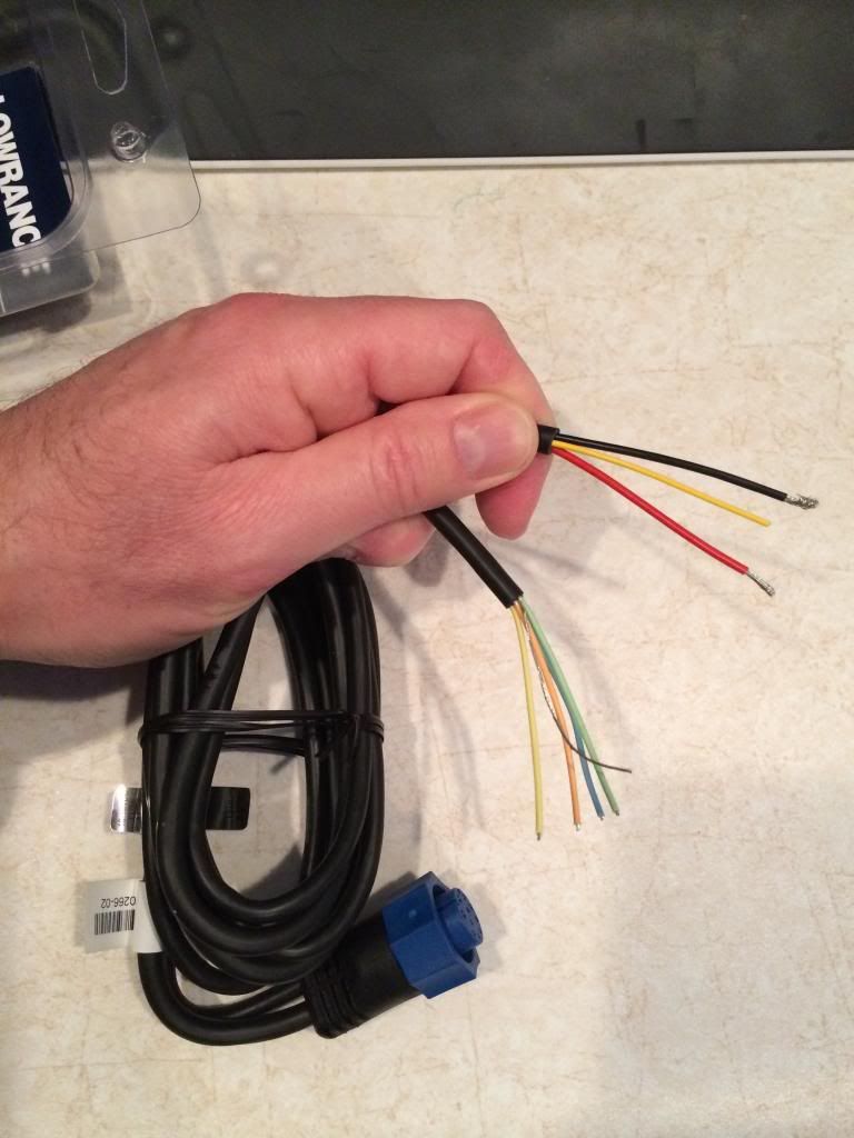 lowrance power and video cable wiring diagram