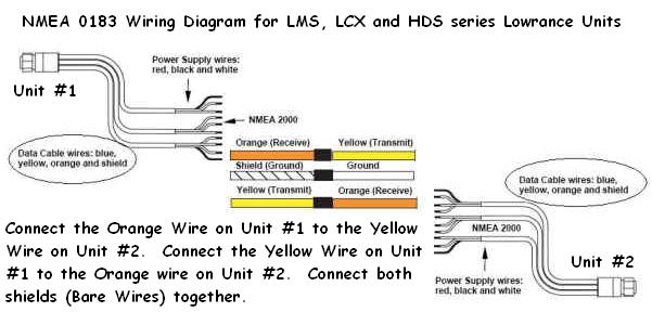 Lowrance Power Cable With Vider Wiring Diagram