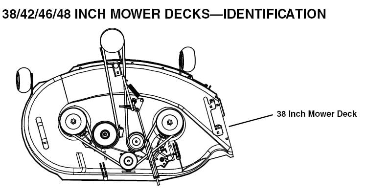 lt133 belt diagram