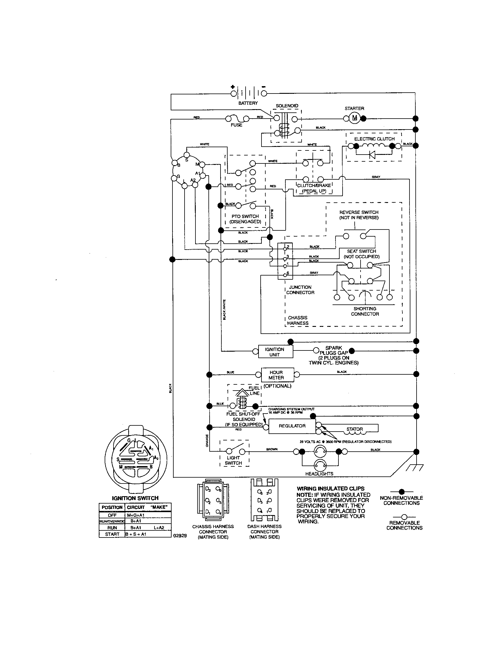 lth130 wiring diagram