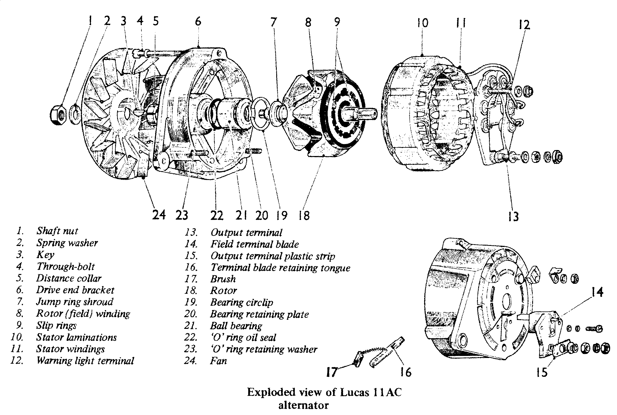 lucas acr alternator wiring diagram