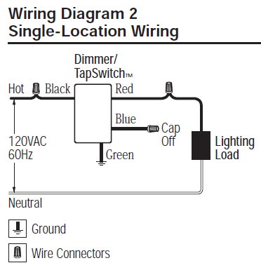 lutron companion dimmer wiring diagram