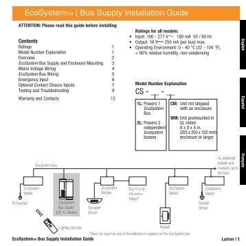 lutron ecosystem vs dimming ballast wiring diagram