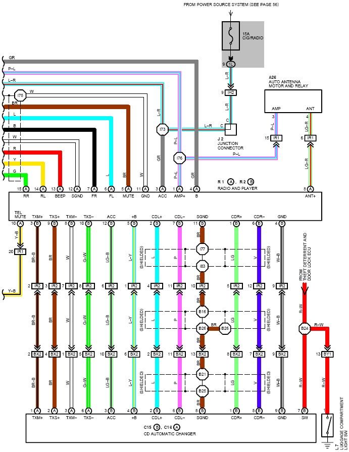 lx450 door ajar wiring diagram